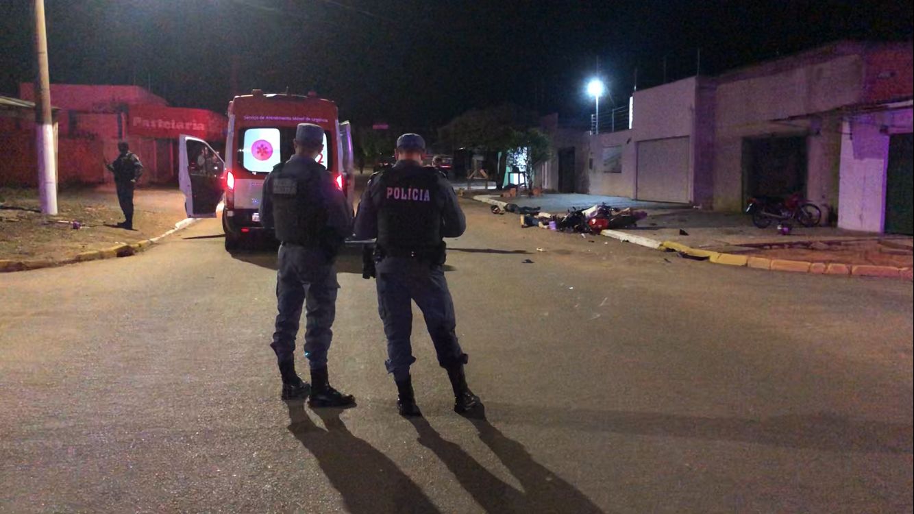 URGENTE-RONDONÓPOLIS|: Dois motociclistas perdem a vida após colisão na Vila Mariana