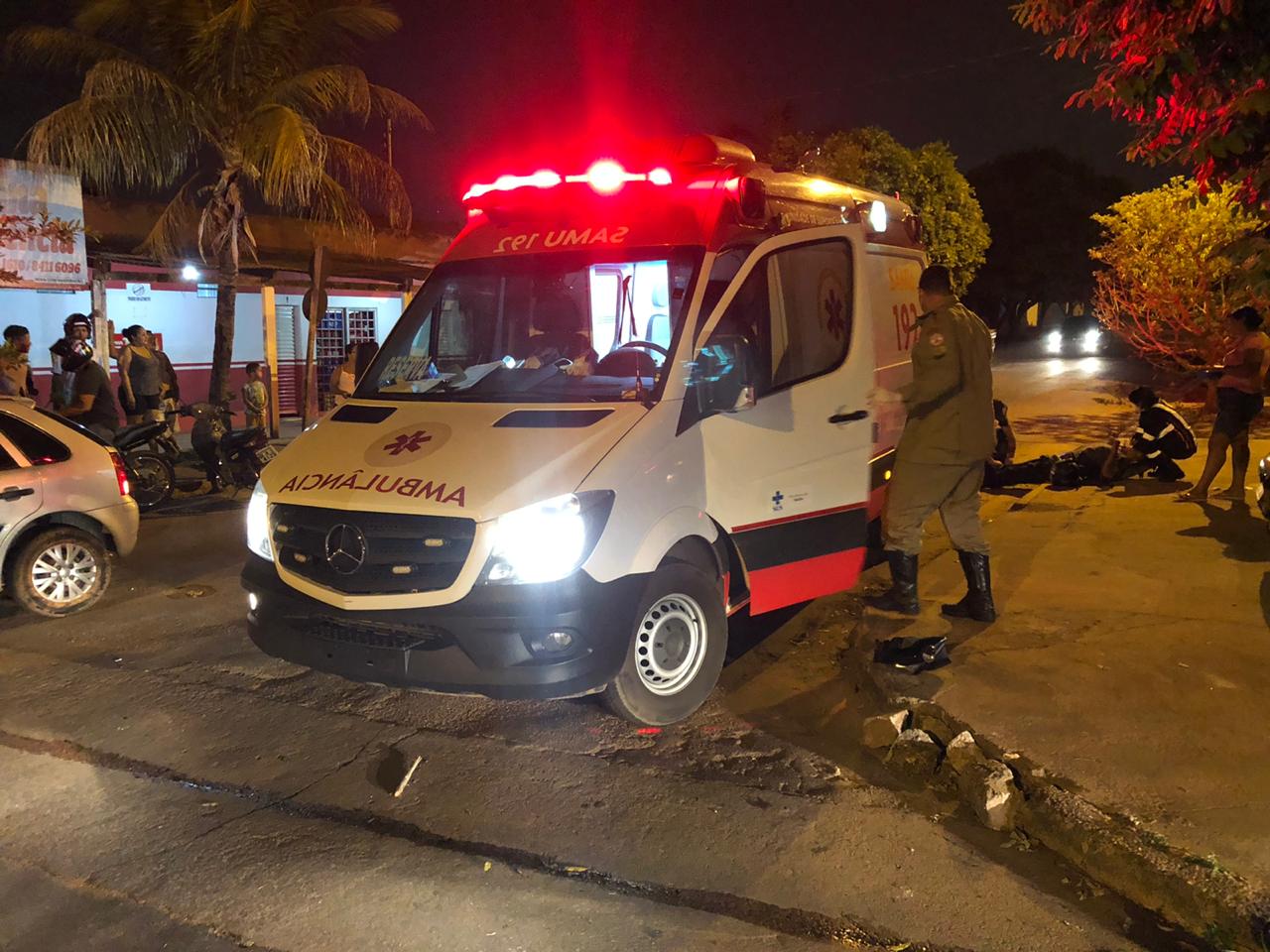 EM RONDONÓPOLIS|: Briga de casal termina com mulher detida e homem com nariz quebrado