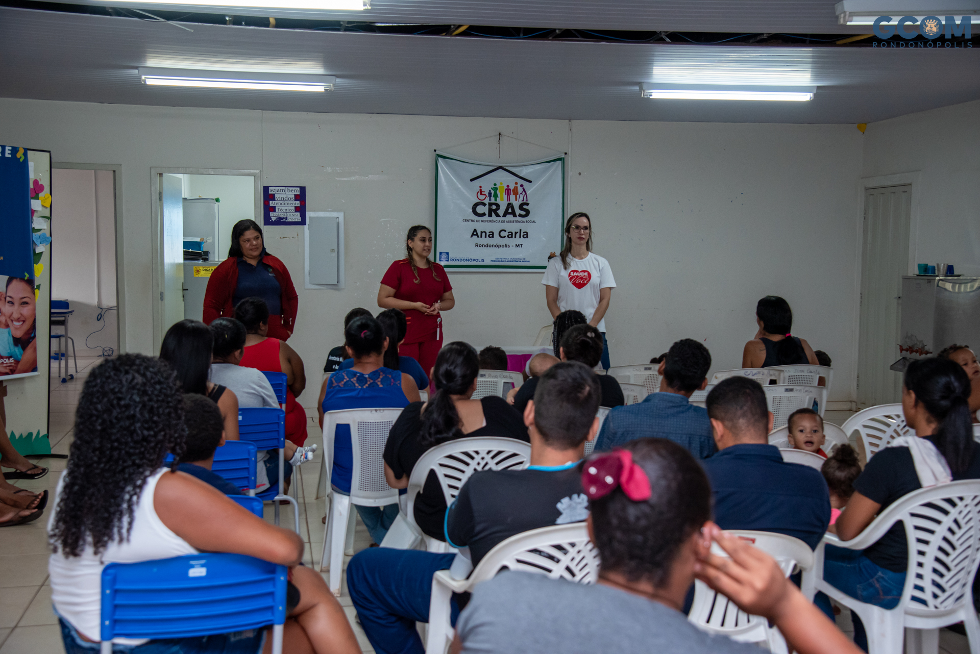 EM RONDONÓPOLIS|: Cras Ana Carla reúne mulheres e homens para fazer planejamento familiar
