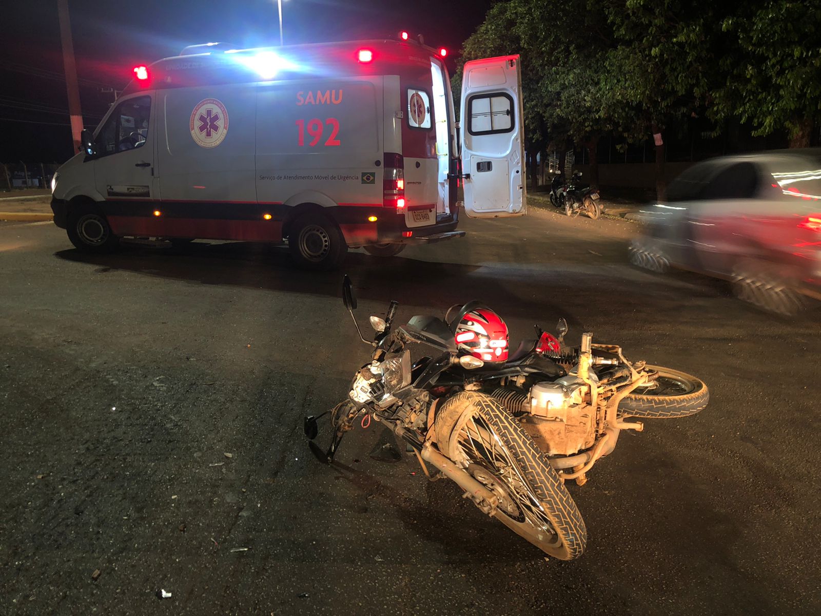 RONDONÓPOLIS|: Duas pessoas ficam gravemente feridas após acidente na região central