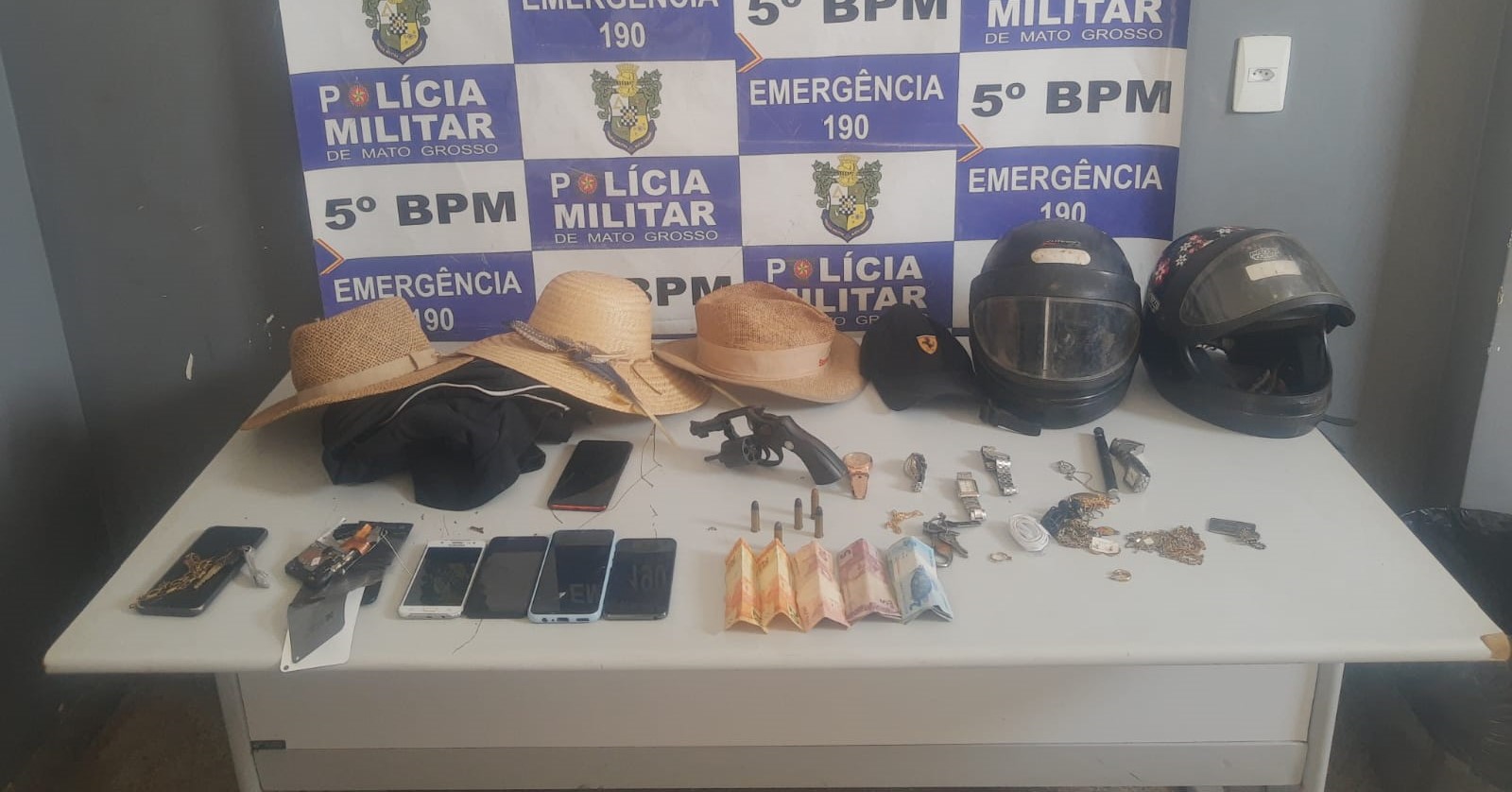 RONDONÓPOLIS|: Cinco homens são presos em flagrante após manter família refém durante tentativa de roubo