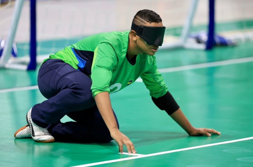 PARADESPORTO|: Atleta do Projeto Olimpus MT é convocado para a Seleção de base de goalball