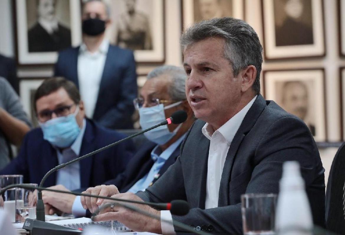 CASOS DE COVID-19|: “Estamos monitorando e tomando providências para que não fuja do controle”, garante Mauro Mendes