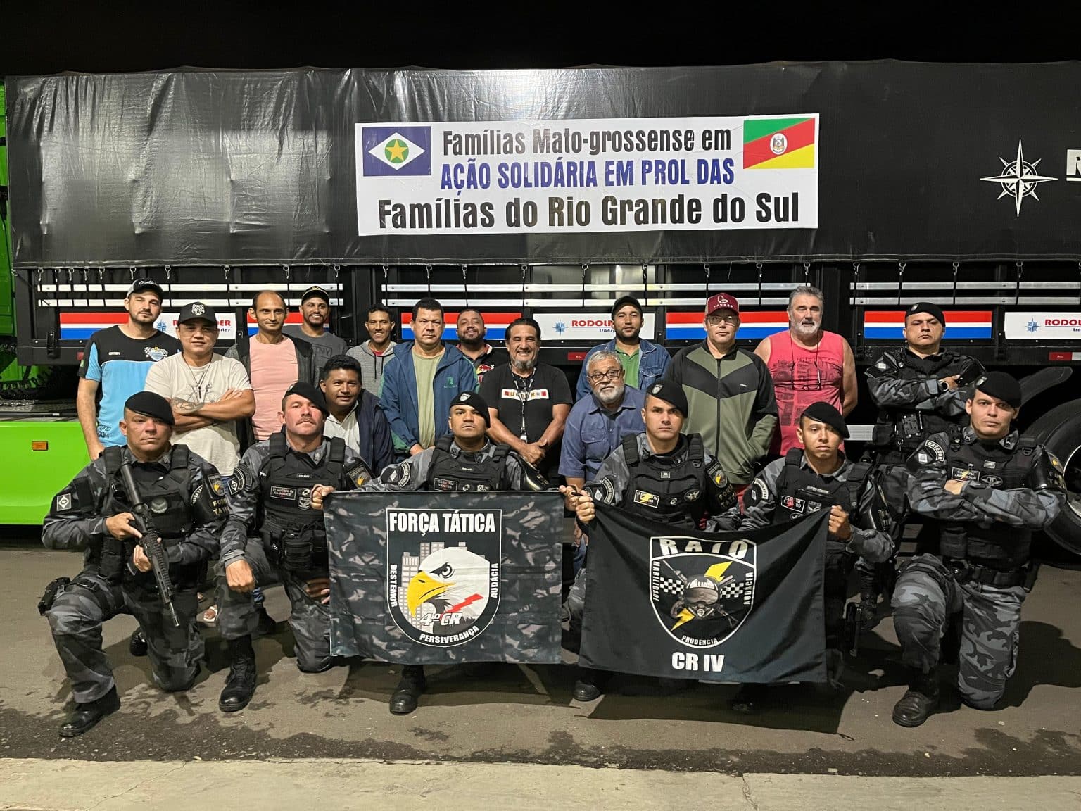 CORRENTE DO BEM|: Doações rondonolitanas chegam à Porto Alegre