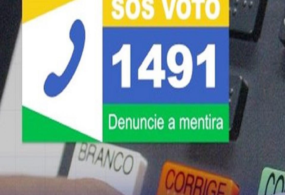 ELEIÇÕES MUNICIPAIS|: Cidadão pode denunciar mentiras sobre o processo eleitoral pelo 1491
