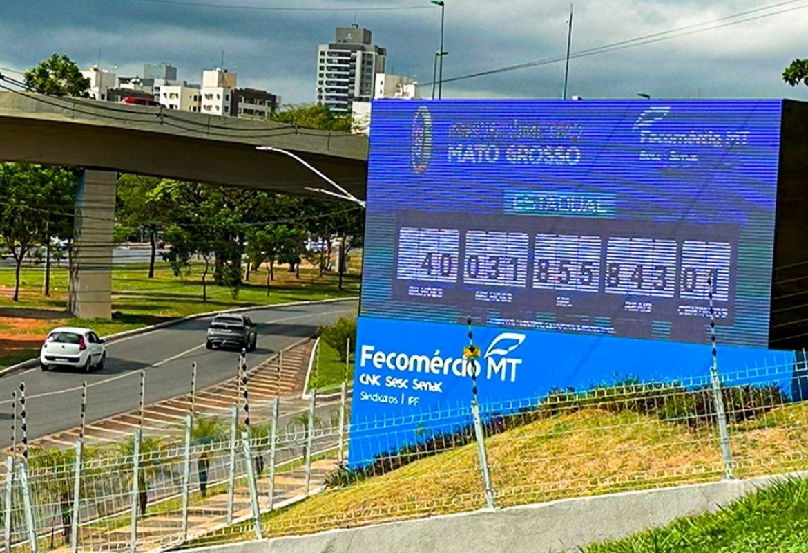 IMPOSTÔMETRO|: Mato Grosso já arrecadou 40 bilhões de reais em impostos este ano