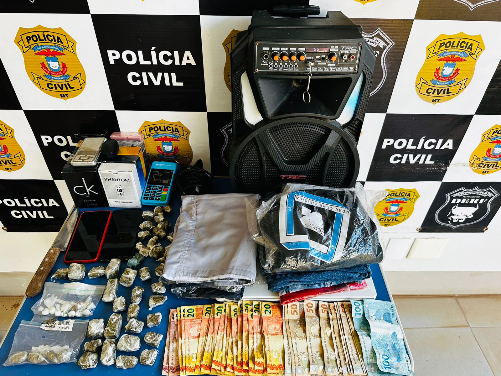 EM RONDONÓPOLIS|: Traficante é preso em flagrante pela Polícia Civil durante cumprimento de busca em residência