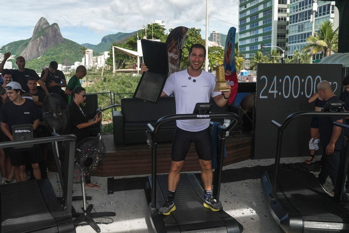 Da pandemia para o Guiness: brasileiro bate recorde mundial ao correr 188 km em esteira por 24 h