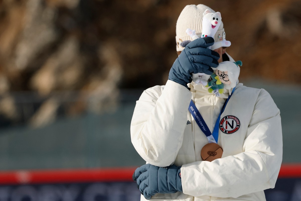 Norueguês ganha medalha, confessa traição ao vivo, chora e pede perdão: 'Percebi que é mulher da minha vida'