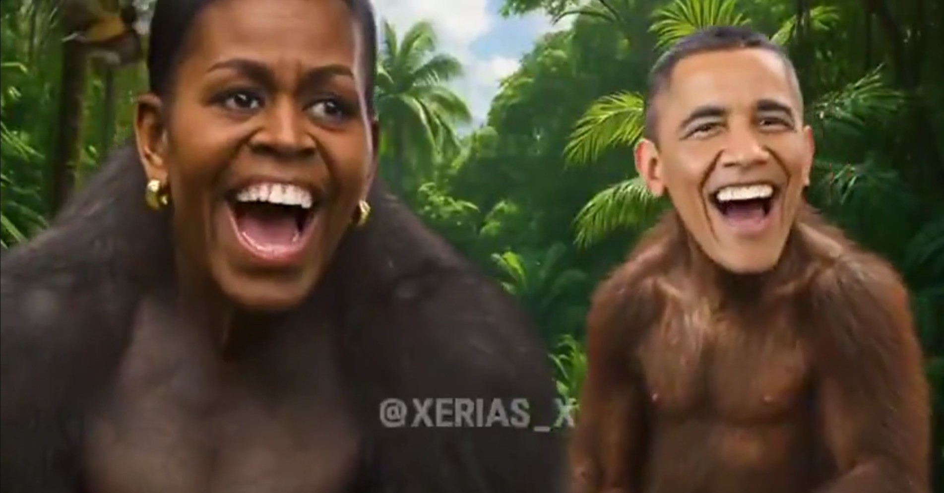 Funcionário da Casa Branca que teria postado vídeo que mostra casal Obama como macacos não será punido nem demitido, segundo Trump