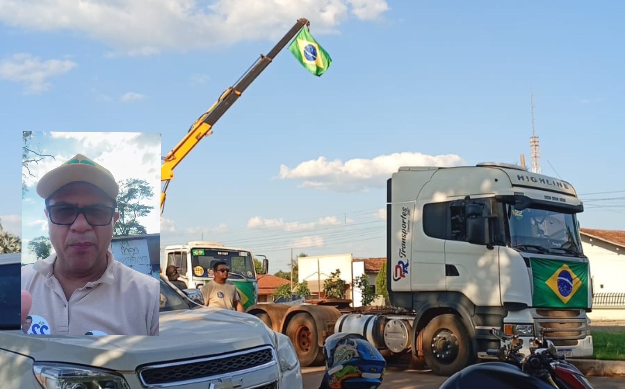 Sob a liderança do vice-prefeito Pr. Ivanildo Vieira, direita de Denise realiza grande carreata com mais de 300 veículos em apoio a Flávio Bolsonar