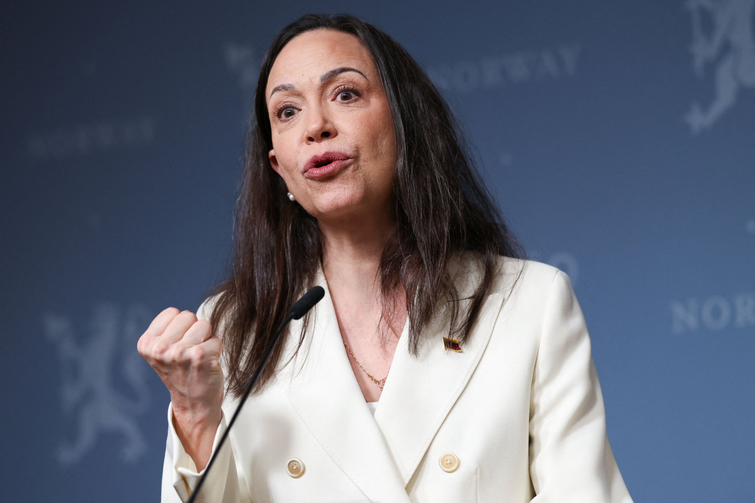 Oposição venezuelana reafirma liderança política de María Corina Machado