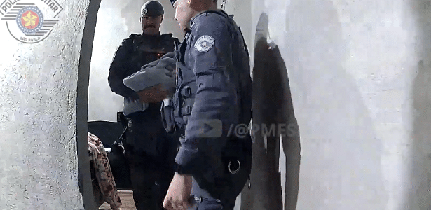 PM resgata bebê de 3 meses após mãe pedir socorro com código de pizza